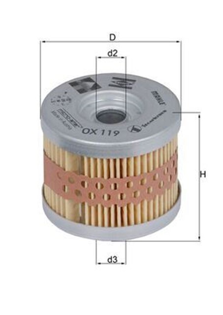 YAG FILTRESI OIL FILTER ELEMENT