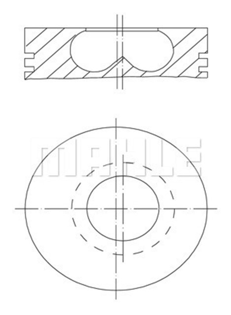 PISTON SEGMAN STD 84MM BMW B37 B47 F10 F20 F30 F40 G20 G30 G22 F32 F34 F36 G32 G11 F48 F15 MINI F54 F55 F56 F57 F60