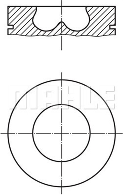 PISTON SEGMAN STD. 84.00MM BMW N47 D20 E82 E87 F10 F20 F22 E90 E92 E93 F30 F34 F33 F32 F36 E60 E83 E84 F25 F15