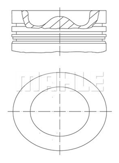 MOTOR PISTON SEGMAN 0.50 - 83.50MM OPEL ANTARA 2.0 CDTI 06 - 11 - CHEVROLET NUBIRA 2.0 D 05 - 11 - LACETTI 2.0D 07 EPICA 2.0D 04 - 11 - CRUZE 2.0CDI 09 CAPTIVA 2.0D 07