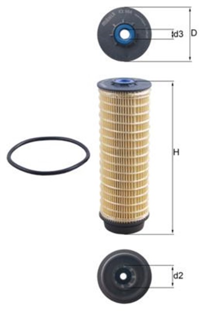 YAKIT FILTRESI IVECO DAILY EURO6 16