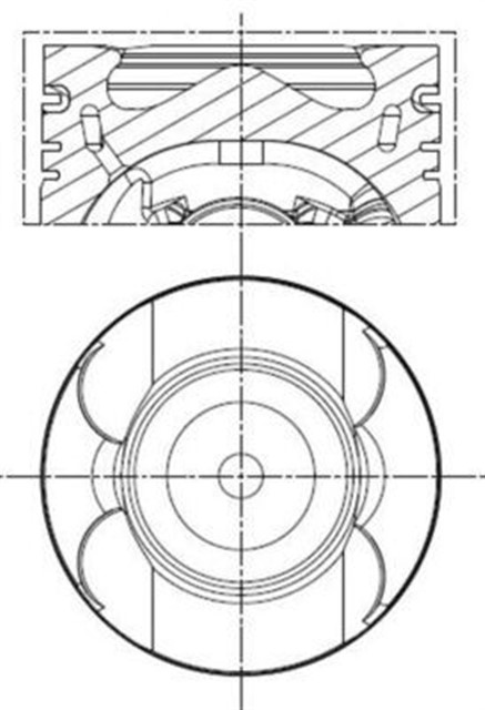 PISTON SEGMAN 0.50 83.50MM MERCEDES OM651 W204 C218 W212 W166 W221 W639 B906 SARI BURCLU