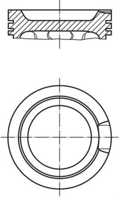 PISTON COMPLETE AUDI