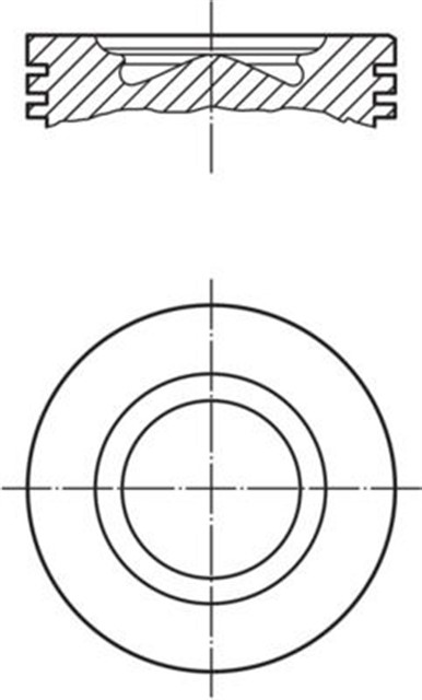 PISTON COMPLETE 88 MM FIAT