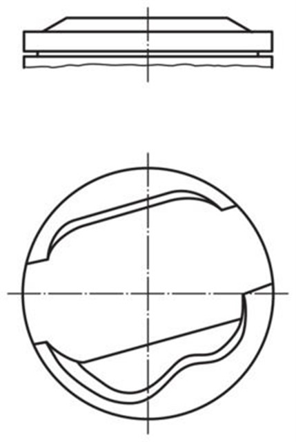 PISTON COMPLETE 92 MM BMW