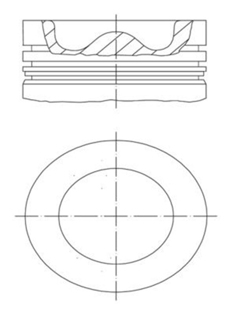 PISTON COMPLETE VW