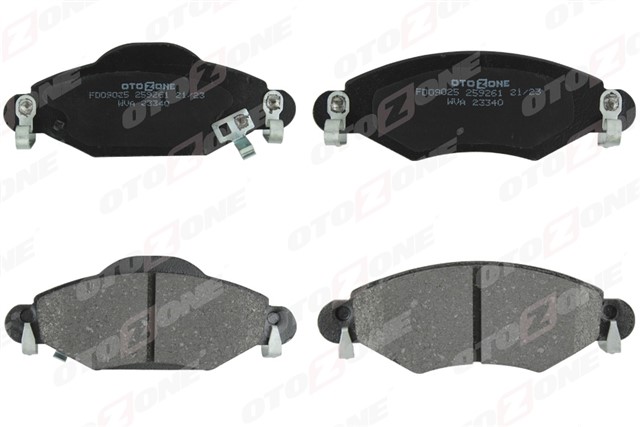 ON BALATA YARIS 1.0 99 1.4 D4D 01 1.3 1.5 VVTI TS 04/2001 GDB3324