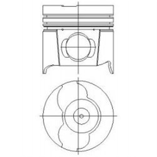 MOTOR PISTON SEGMAN 0.50 MGN - LGN 1.9 D F9QT - VIVARO 1.9 CDTI 8V DUZ KANAL 80.50
