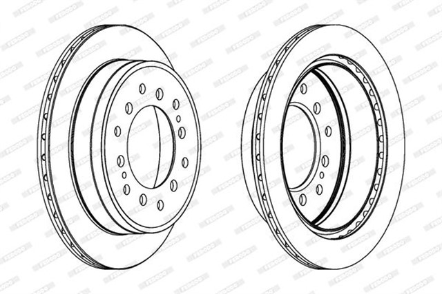 ARKA FREN AYNASI LAND CRUISER 70 - 90 - 120 - 150
