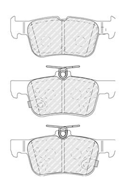 FREN BALATASI ARKA FOCUS - KUGA - S - MAX - GALAXY - MONDEO 18 - 
