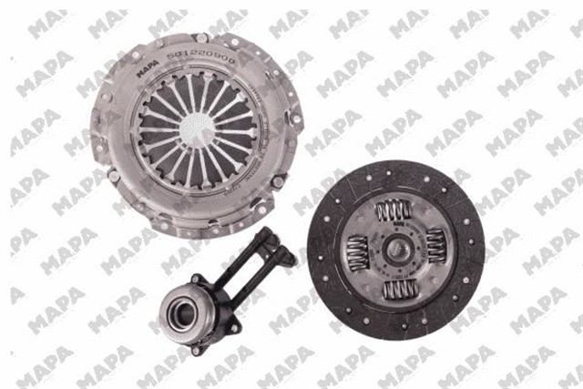DEBRIYAJ SETI FIESTA V FUSION 1.4TDCI 01 12 MAZDA II 1.4D 03 RULMANLI