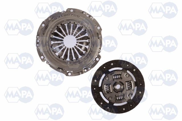 DEBRIYAJ SETI BASKI DISK FIESTA - FUSION - MAZDA 2 1.4TDCI F6JA - F6JC - MZ14CD