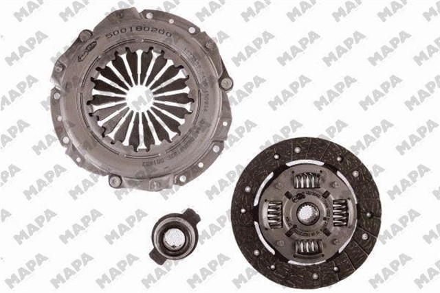 3 LU DEBRIYAJ TAKIMI BASKI DISK RULMAN 100 1.1. 1.1I 09/90 12/98. METRO 1.1. 1.1I 05/90 01/95 801119