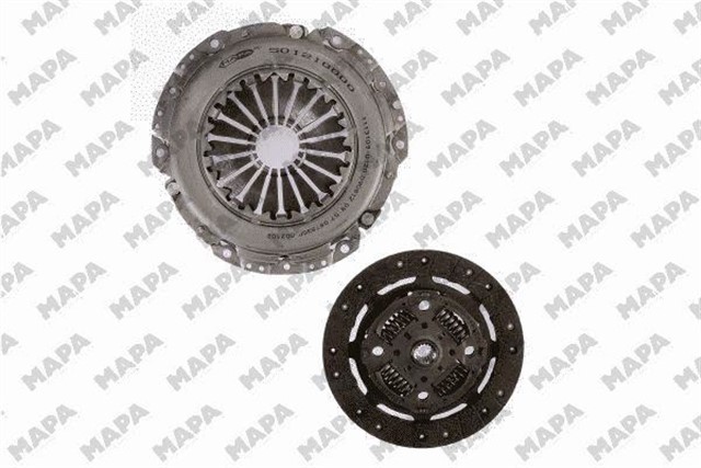 DEBRIYAJ SETI FIESTA V 01 08 FUSION 01 12 1.6 ZETEC S 16V EFI 100PS RULMANSIZ