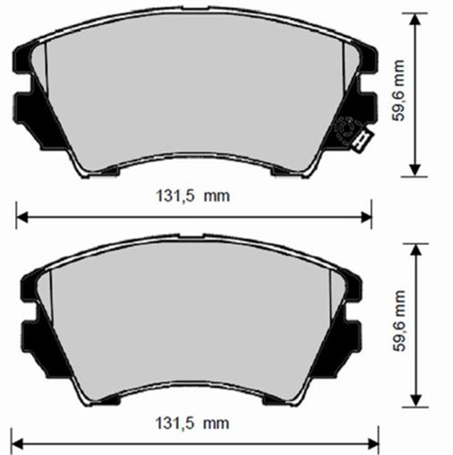 ON FREN BALATASI INSIGNIA A 08 17 MALIBU 12 SAAB 9.5 10 12