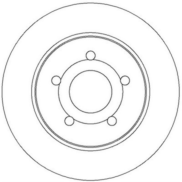 ARKA FREN DISK AYNASI FOCUS II 04 C MAX 07 1.6TI 16V 1.6TDCI 1.8 MAZDA III 03 OLCU 265 11 5 BIJON