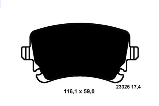 ARKA BALATA VW TRANSPORTER T5 03 09 A4 04 - 09 A6 04 - 11 A8 03 - 10