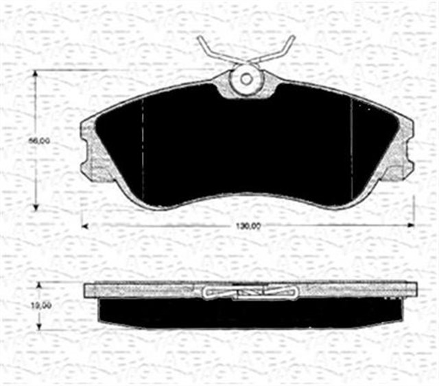 ON BALATA XSARA PICASSO N68 1.6 1.6HDI 1.8 16V 2.0 16V 2.0HDI 99 04