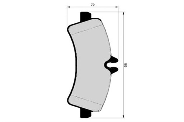 FREN BALATASI ARKA BALON - CIFT TEKER CRAFTER - SPRINTER 06 - 16