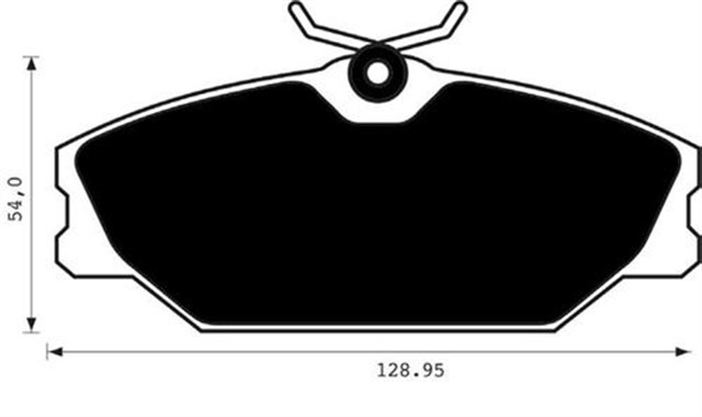 ON BALATA MGN 99 LGN 95/3.01 SCENIC 99/8.03 LOGAN 99 SAFRANE 96/00