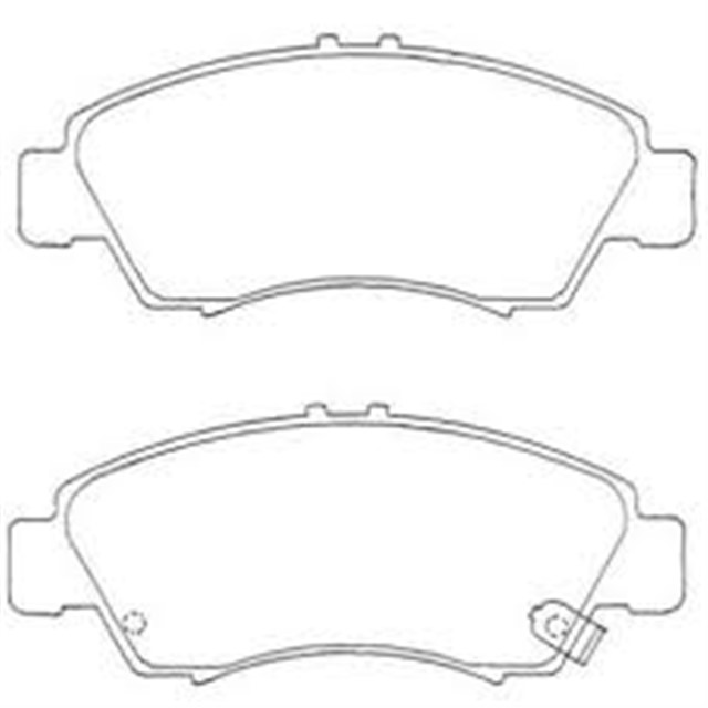 ON BALATA CIVIC V 1.4 - 1.5 16V 01/97 - 02/01 - JAZZ 1.2 - 1.4 03/02 JAZZ 1.2 08 GDB3176