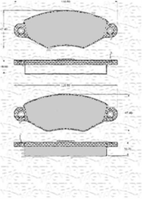 ON BALATA KNG 1.9D 97 - 03 - KNG 1.5DCI 01 - 10 - XSARA 1.4I - 1.5D 97 - 05 7701206811 - 4251.66 - 4106000QAG - 4251.69