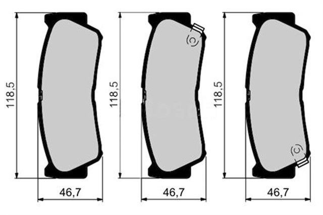 ARKA BALATA SANTAFE 2.7 2.2CRDI 06 H1 STAREX 2.4 01 - 04 2.5D 97 - 04 2.5CRDI 01 - 07
