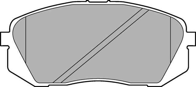 ON BALATA HYUNDAI IX35 1.6 - 2.0 - 2.0 4WD - 1.7CRDI - 2.0CRDI - 2.0CRDI 4WD 10 I40 1.6GDI 12 FISLI