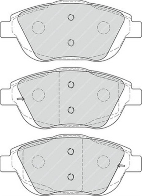 ON FREN BALATASI CORSA F 19 CROSSLAND 17 MOKKA 20 C3 II - III - AIRCROSS 09 C4 14 208 19 2008 19 DS3 15 15 INC 283MM