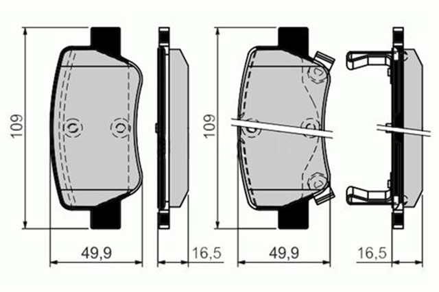 ARKA BALATA AVENSIS SEDAN - KOMBI T27 1.6 - 1.8 - 2.0 - 2.0D - 4D - 2.2D - 4D 09