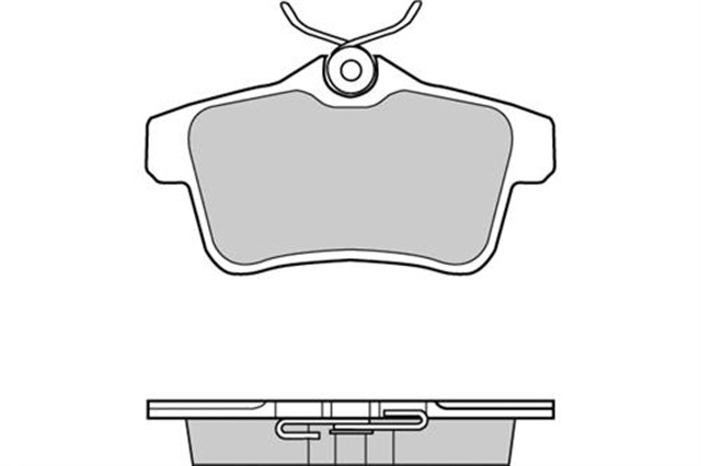 ARKA FREN BALATASI PEUGEOT P3008 09 16 P5008 09 17 P508 10 18 P308 GTI - RZC 10 14 CITROEN C4 09 16 DS4 - DS5 11 15