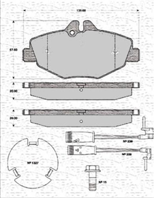 ARKA BALATA AVENSIS 1.8 - 2.0 - 2.0D - 4D 2.4 3.03 - 11.08 COROLLA VERSO 1.6 - 1.8 - 2.0 2.2D - 4D 04 - 3.04 - 09