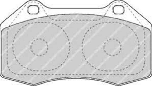 ON BALATA MGN II 2.0 2.0 SPORT 05/04 2.0DCI 07 2.0TCE 09 2.0RS 08 CLIO III 1.2 16V 5.07