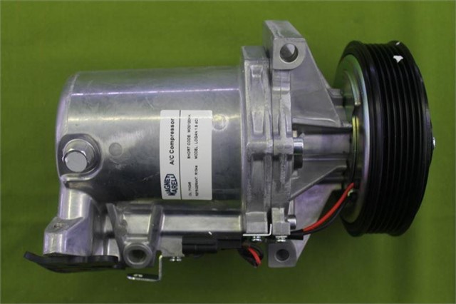 KLIMA KOMPRESORU MEGANE III 08 FLUENCE 10 SANDERO II 12 LOGAN II 12 LODGY 12 DUSTER 10 1.5DCI 1.6 16V K4M 12V 6 KANAL 125MM PAG46 YAG 160ML