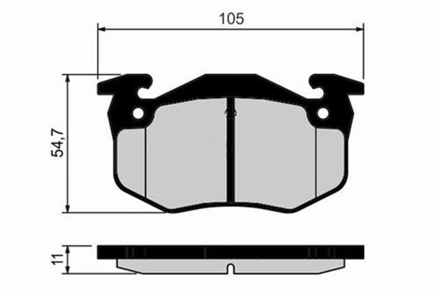 ARKA BALATA R9 - R19 - P106 96 P206 00 P306 97 - 01 MGN I - CLIO I - II - SAXO 96 XSARA 97