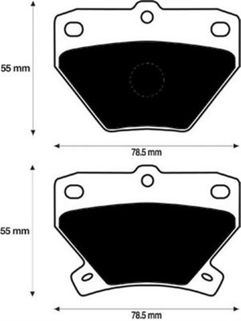 ARKA BALATA COROLLA VERSO 1.4 1.6 VVT - I 1.8VVT - I 2.0D - 4D 00 - 7.07 YARIS 1.0 1.3 1.5 1.4D - 4D 00 - 05