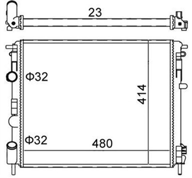 RADYTR - K9K CLIO II BRZ