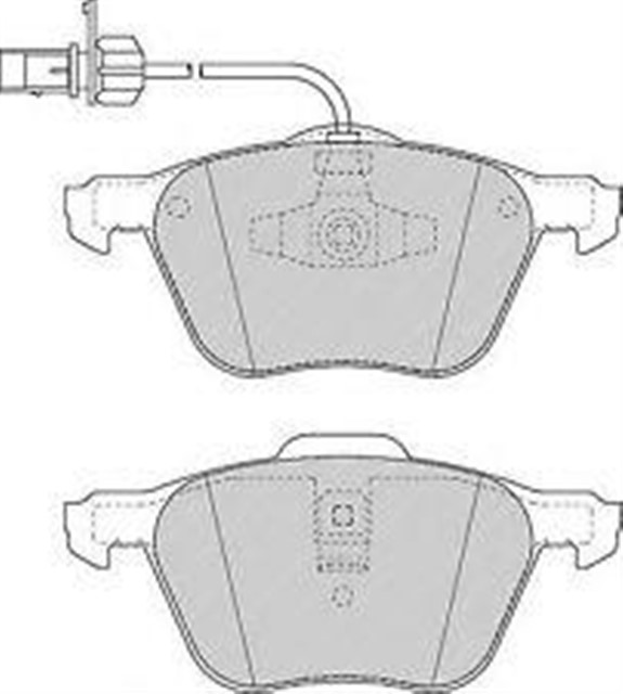 ON BALATA VW TRANSPORTER T4 95 - 4.03 SHARAN 95 10 FORD GALAXY 00 FISLI