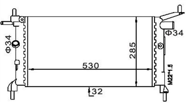 RADYTR - 1.4 8V COMBO B - BRZ