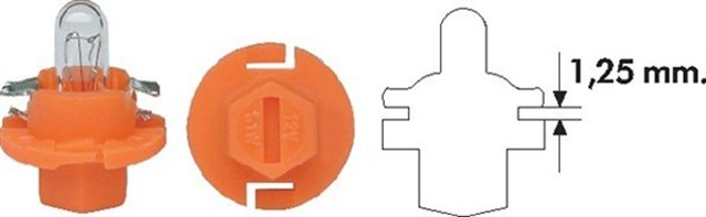 AMPUL - BX8.4D 1.12W A