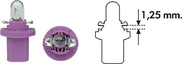 AMPUL - BX8.5 0.4W V