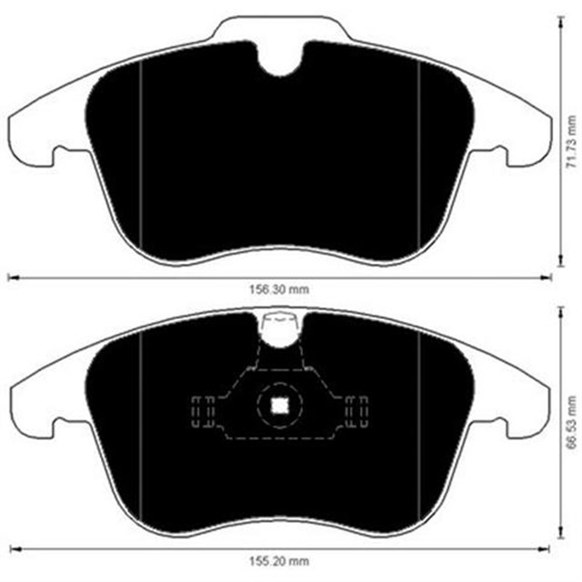 ON FREN BALATASI EVOQUE 12 - 18 FREELANDER 2 06 - 14 / MONDEO IV 07 / S MAX GALAXY 07 VOLVO S60 II 1.5 T3 15 18 S80 II 2.0 08 12 V60 I 11 15 V70 III 09 15 XC70 II 09 12