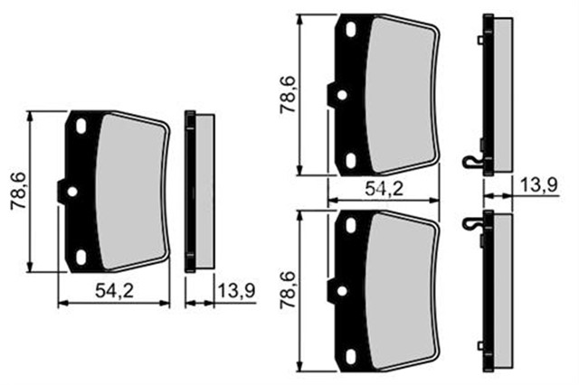 ARKA BALATA TOYOTA RAV4 II 1.8 VVTI - 2.0 VVTI 4WD 00 05 CHERY TIGGO 1.6 10