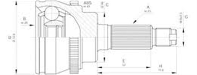 AKS K. DIS MONDEO I INJ 16V