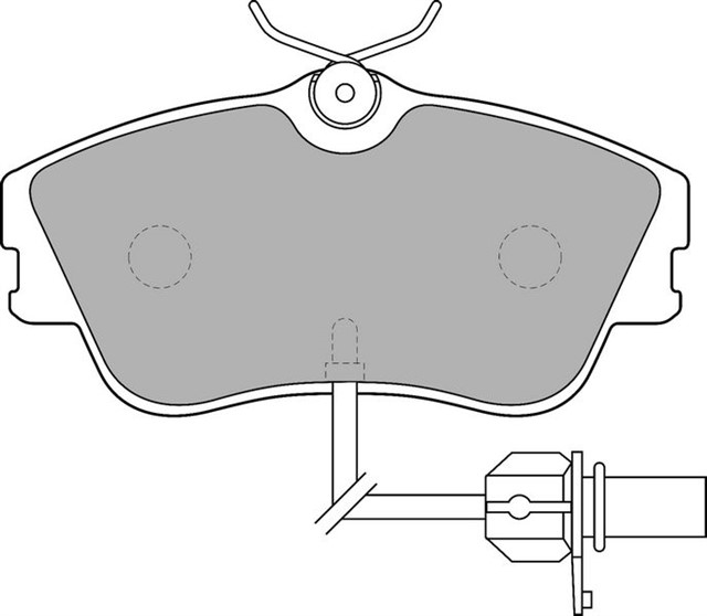 ON BALATA FISLI VW TRANSPORTER T4 90 - 03 CARAVELLA 90 - 03