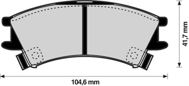 ON BALATA ATOS 1.0I 02.98 - 08/01 ATOS PRIME 1.0I 03.99 - 07/01 ATOS SPRIRIT 09/99 - FISLI