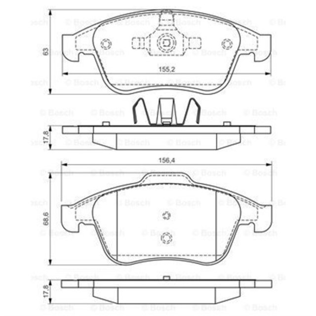 ON BALATA RENAULT LAGUNA III 07 15 LATITUDE 11 2.0DCI 3.0DCI
