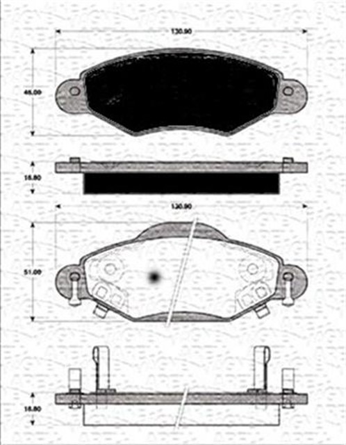 ON BALATA YARIS 1.0 99 9.05 1.3 02 - 9.05 1.4 D4D 01 9.05 1.5 VVTI TS 04/2001 9.05