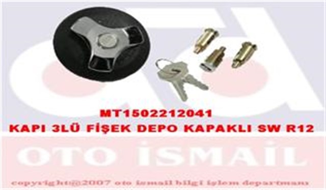 KAPI 3LU FISEK DEPO KAPAKLI SW R12 METAL