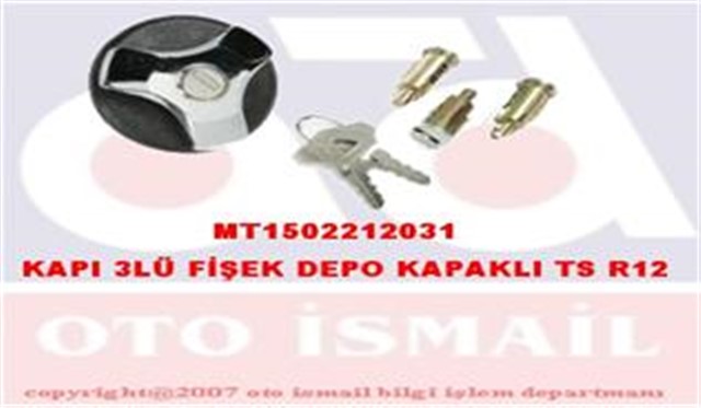 KAPI 3LU FISEK DEPO KAPAKLI TS R12 METAL